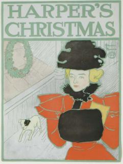 Edward Penfield - Harper\'S Bazaar: Three Plates