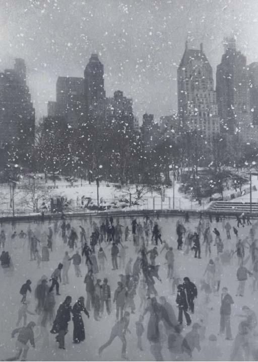 Edward Pfizenmaier - Wollman Rink, 1954; and Empire State Building, 1950
