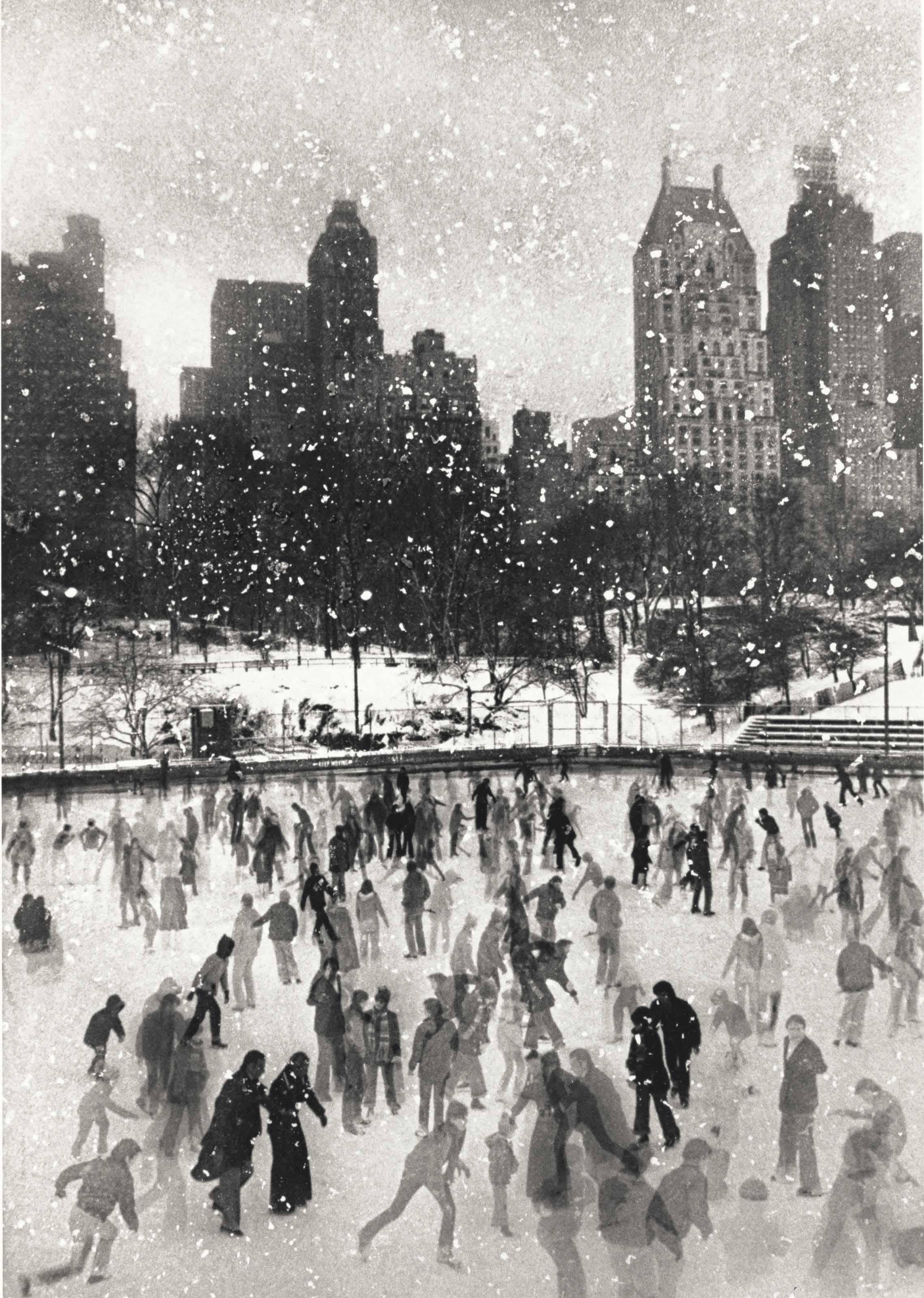 Edward Pfizenmaier - Wollman Rink, Central Park, New York, 1954
