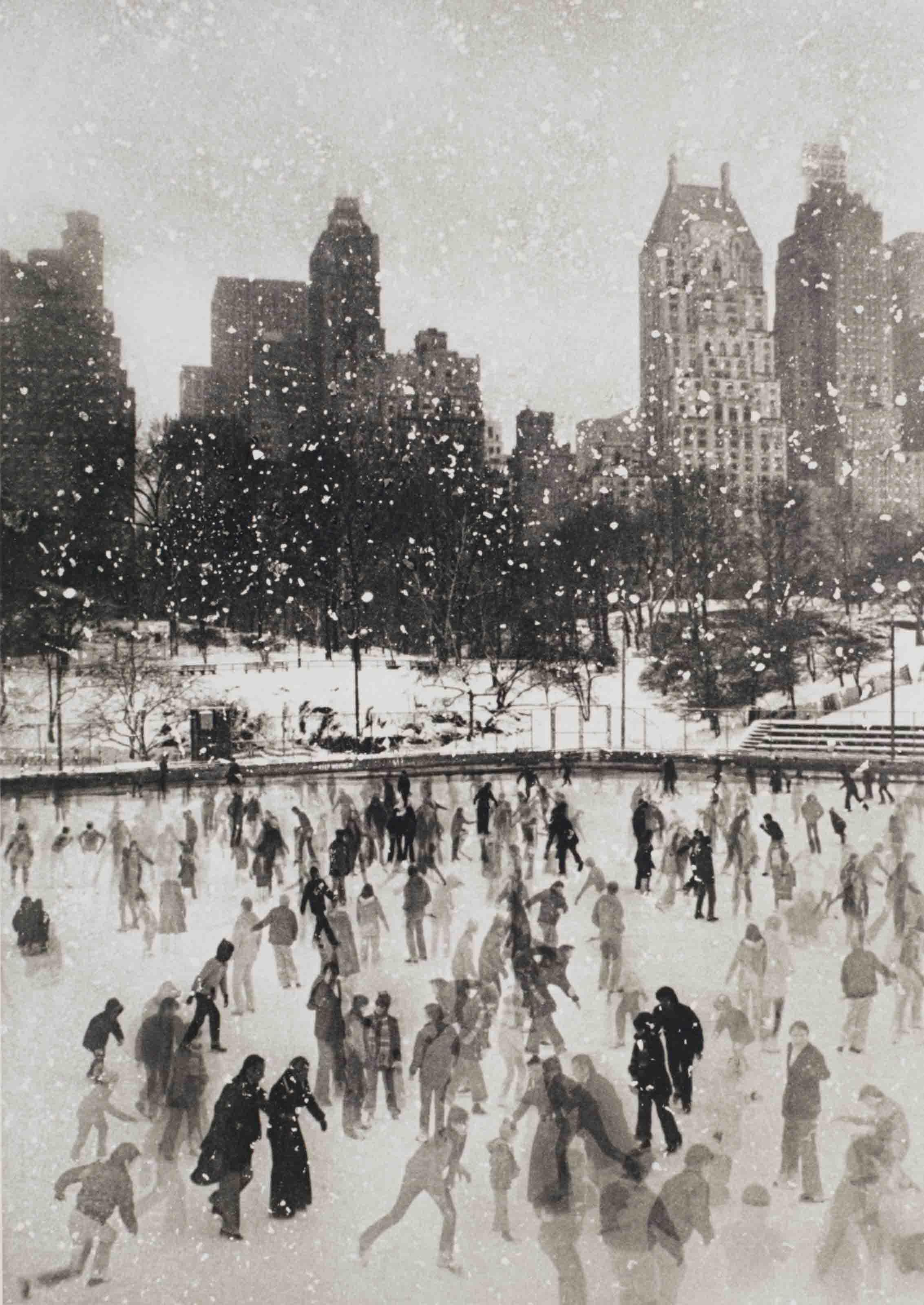 Edward Pfizenmaier - Wollman Rink, Central Park, New York, 1954