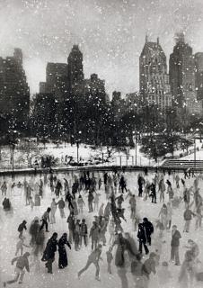 Edward Pfizenmaier - Wollman Rink, Central Park, New York, 1954