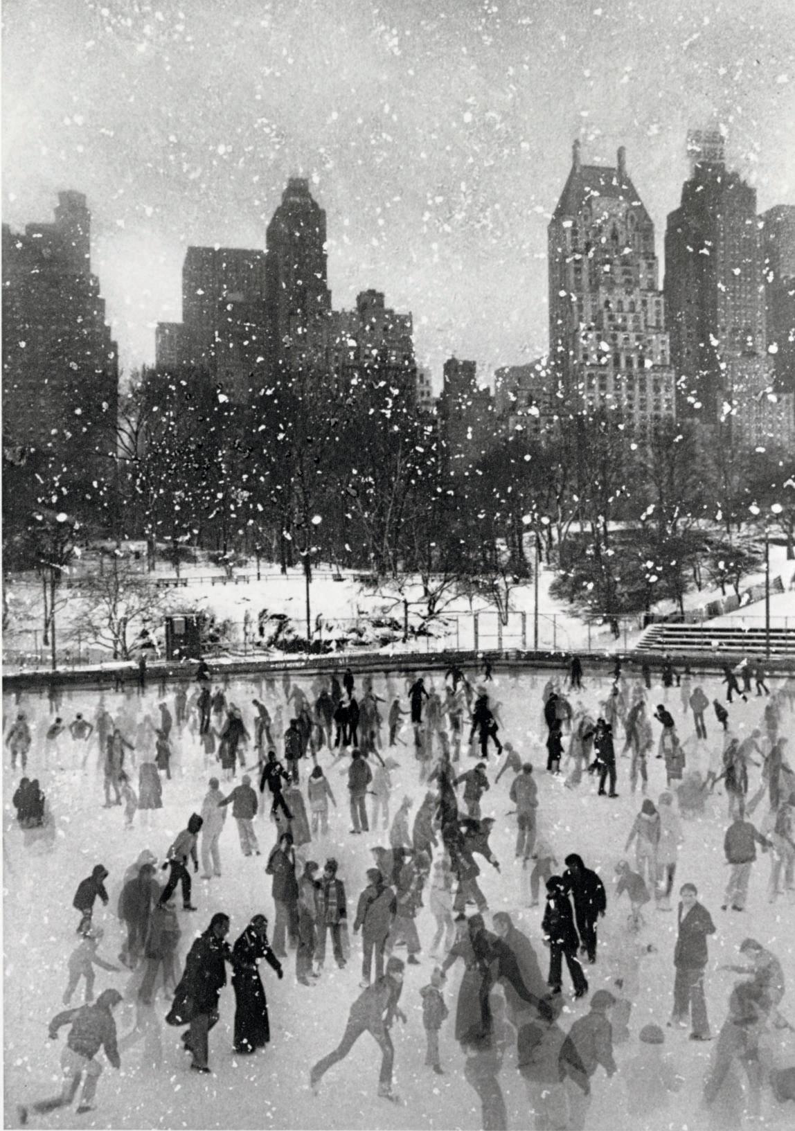 Edward Pfizenmaier - Wollman Rink, Central Park, New York, 1954