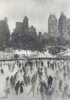Edward Pfizenmaier - Wollman Rink, Central Park, New York, 1954