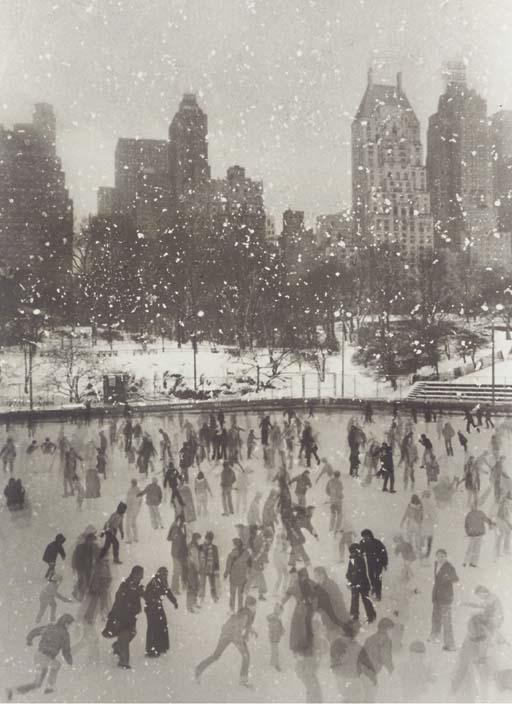 Edward Pfizenmaier - Wollman Rink, Central Park, New York, 1954