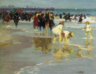Edward Potthast - Bathers