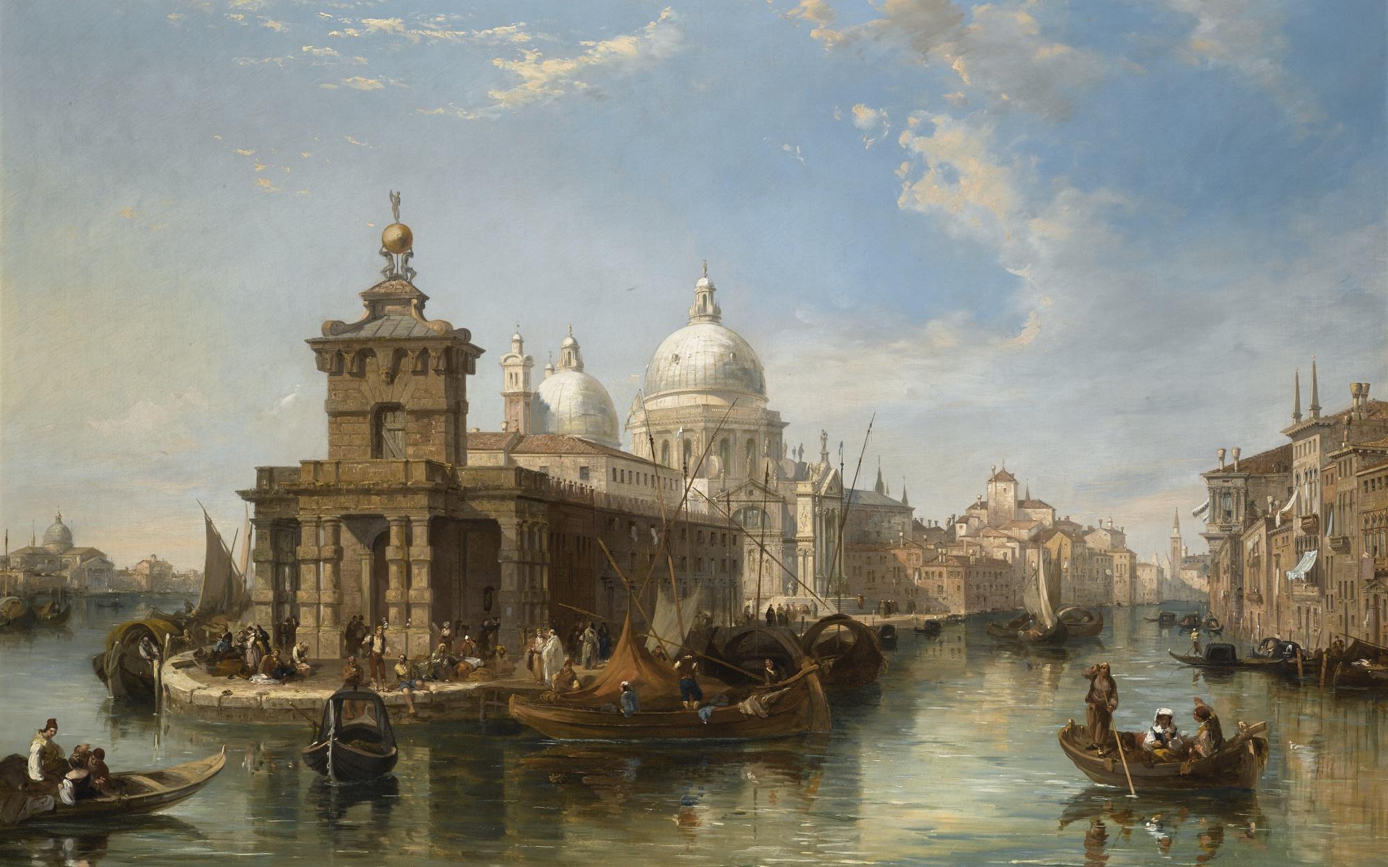 Edward Pritchett - British the Church Of The Salute, Venice