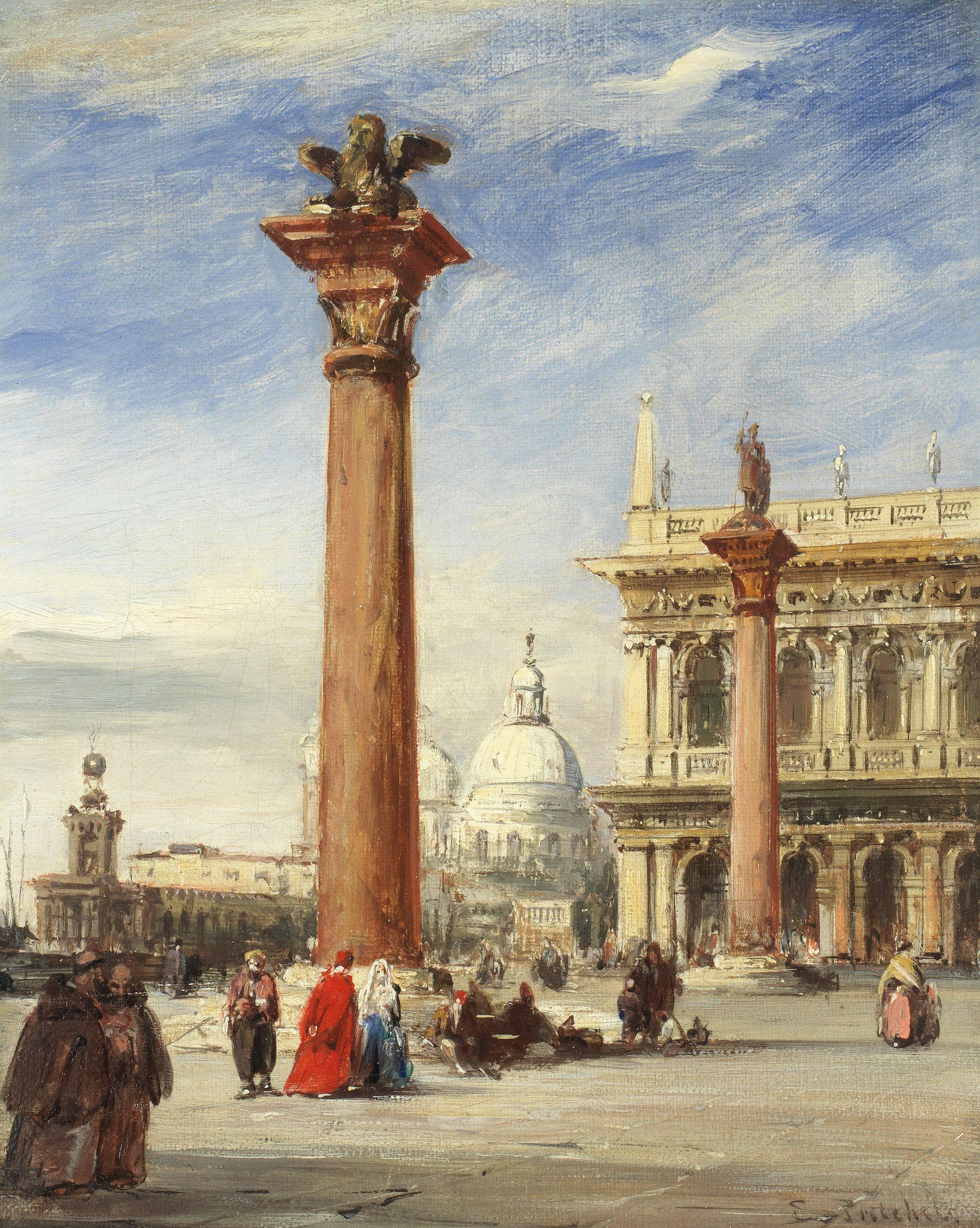 Edward Pritchett - Piazzo San Marco, Venice
