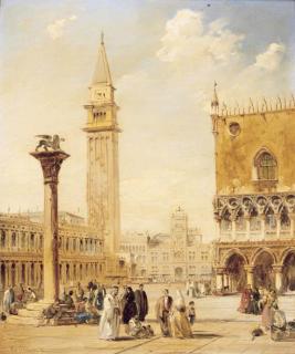 Edward Pritchett - St. Mark\'s Square, Venice