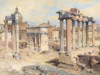 Edward Pritchett - The Forum, Rome