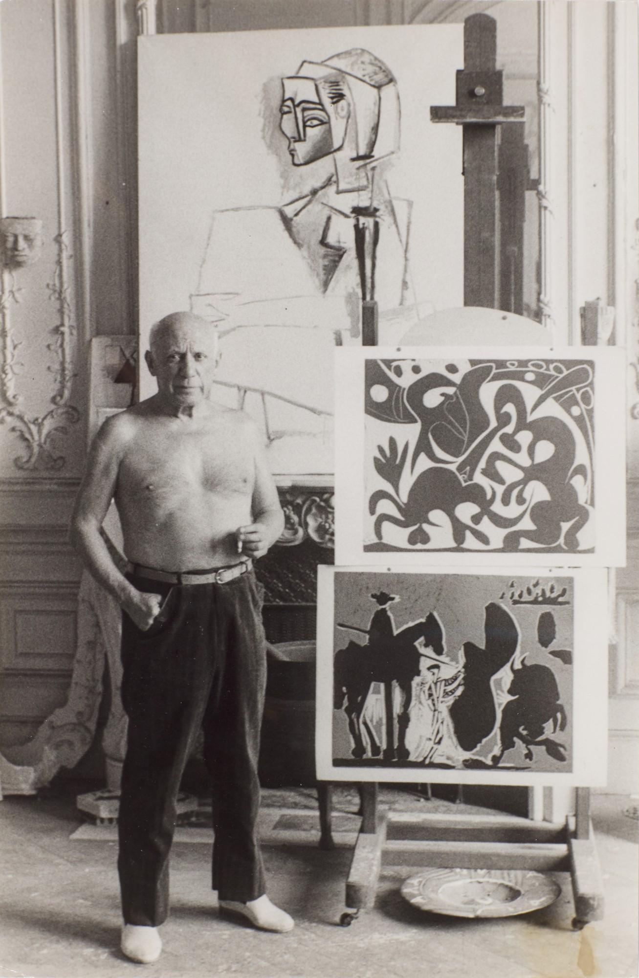 Edward Quinn - \'Pablo Picasso At La Californie\', 1959