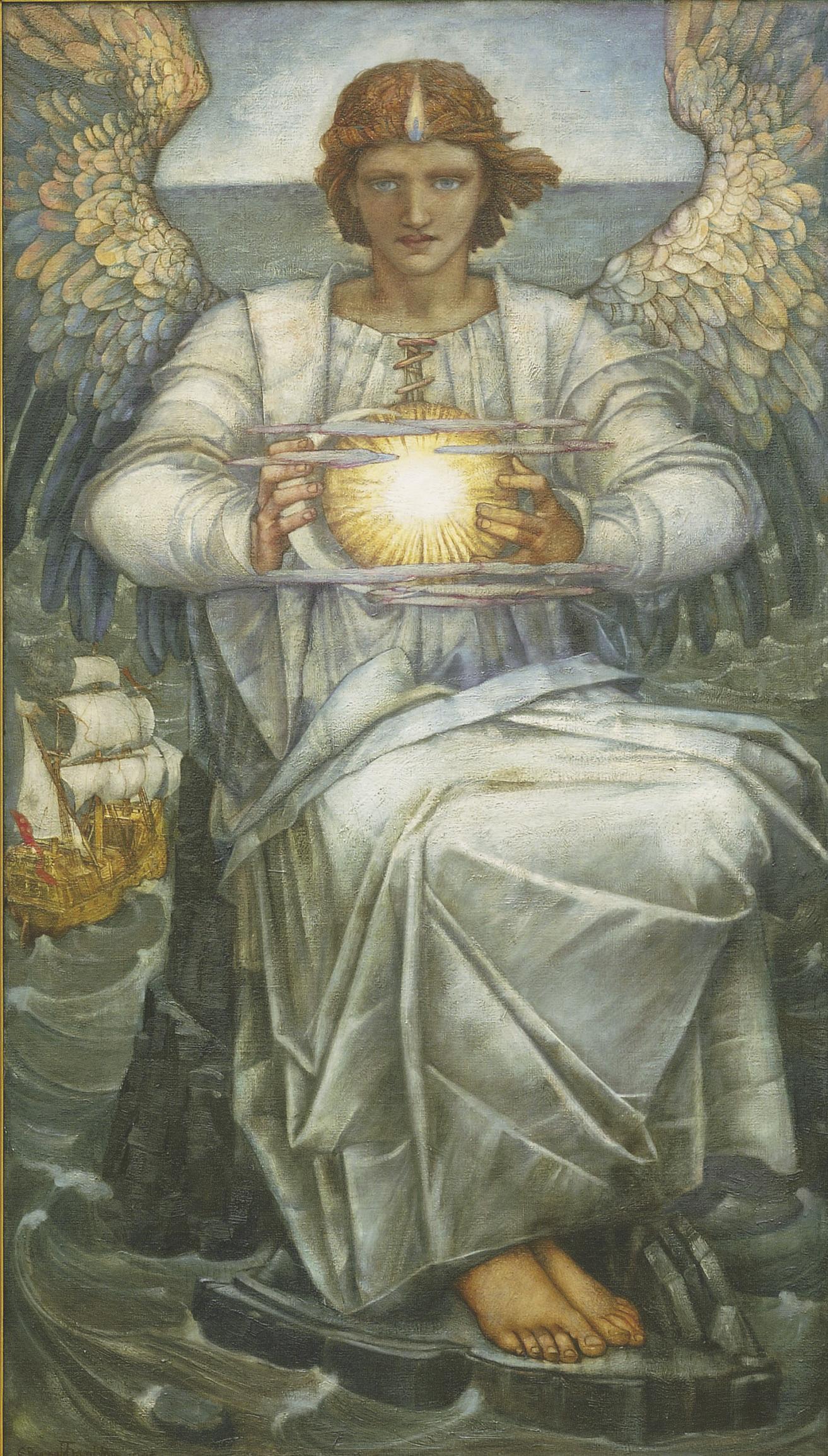 Edward Reginald Frampton - The Angel of the Sea