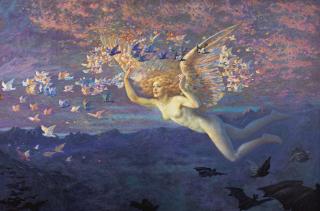 Edward Robert Hughes R.W.S. - Britishwings Of The Morning