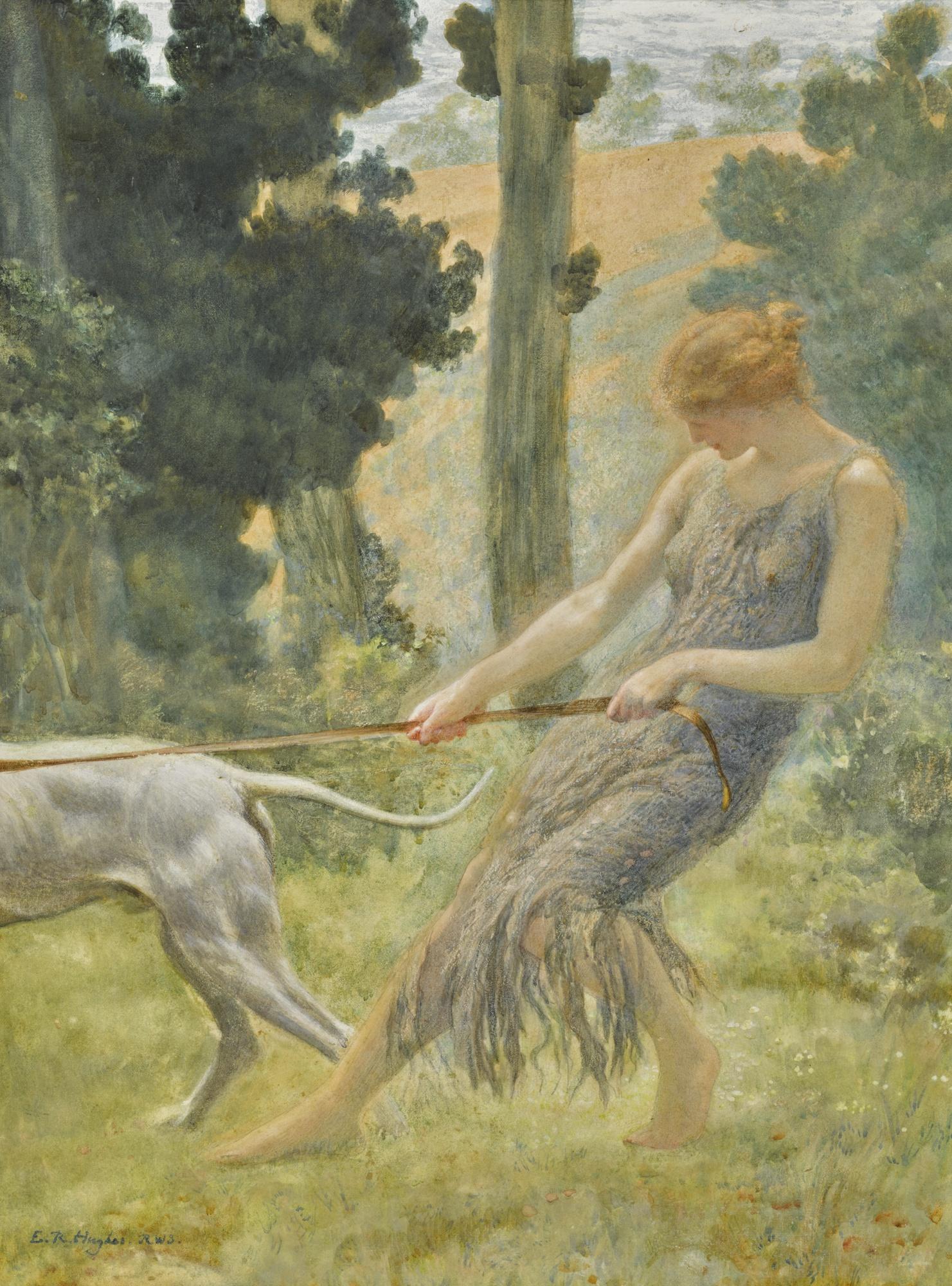 Edward Robert Hughes R.W.S. - The Transformation Of Callisto