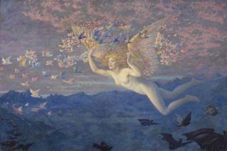 Edward Robert Hughes, R.W.S. - Wings Of The Morning