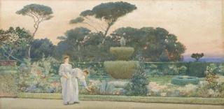 Edward Robert Hughes - Signore Nel Parco