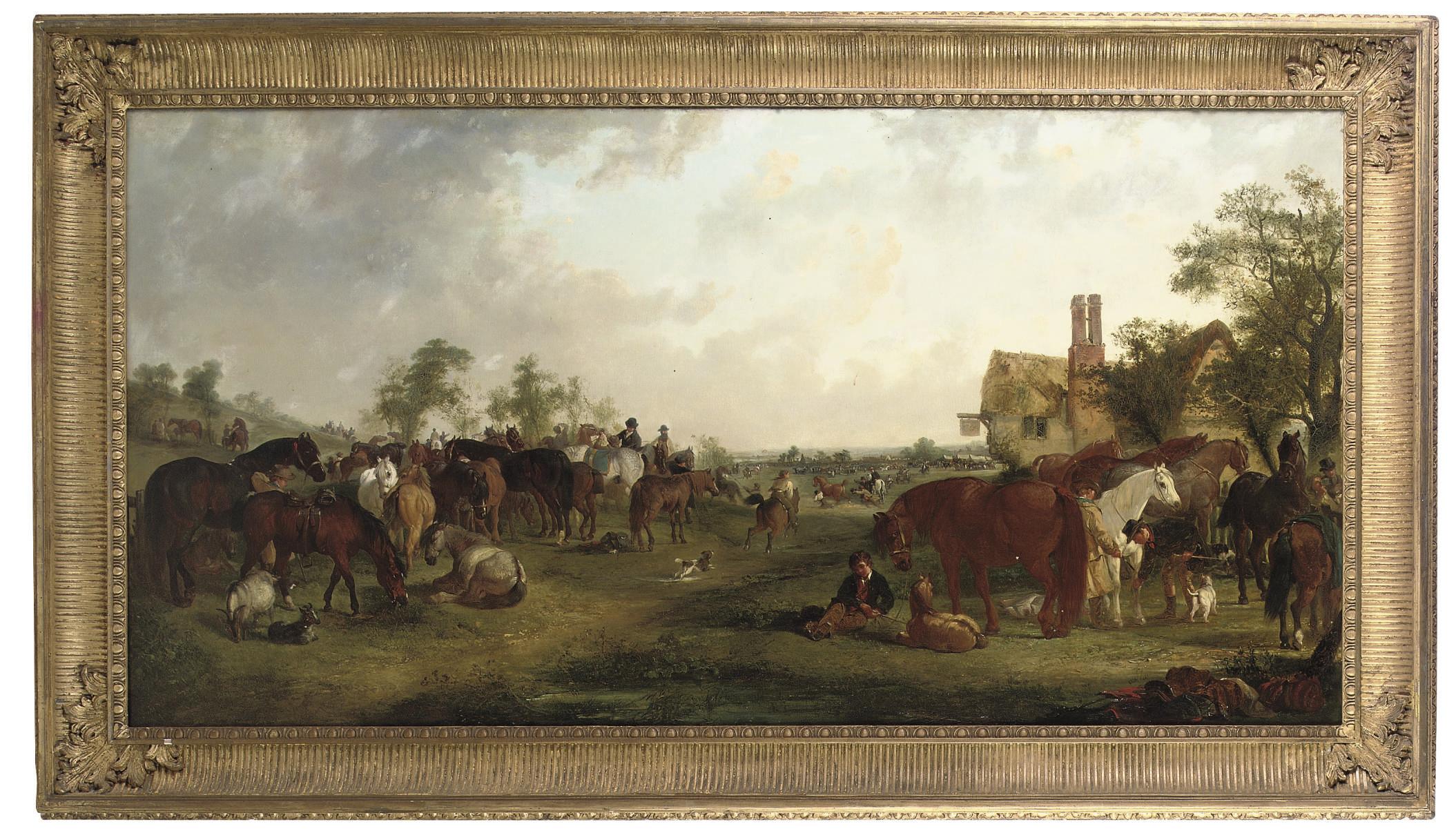 Edward Robert Smythe - The Horse Fair