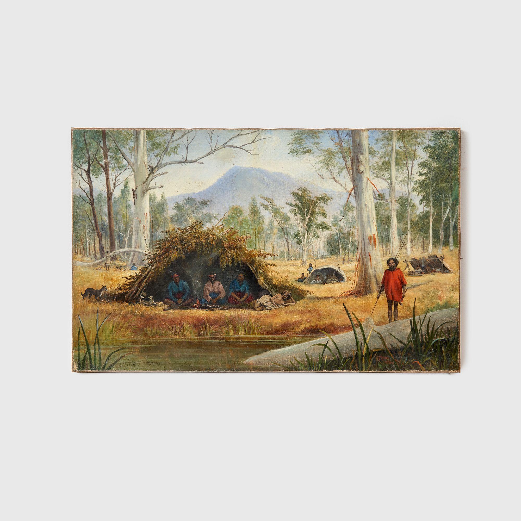 Edward Roper - (Aboriginal Camp), 1884