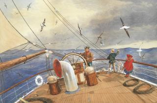 Edward Roper - On Board The Thomas Stephens On Its Journey From Melbourne To London, 1873 (2)