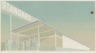 Edward Ruscha - Cheese Mold Standard with Olive (Enberg 31)