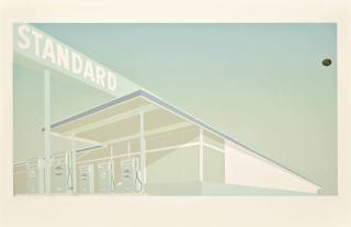 Edward Ruscha - Cheese Mold Standard With Olive