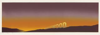 Edward Ruscha - Hollywood (Engberg 7)
