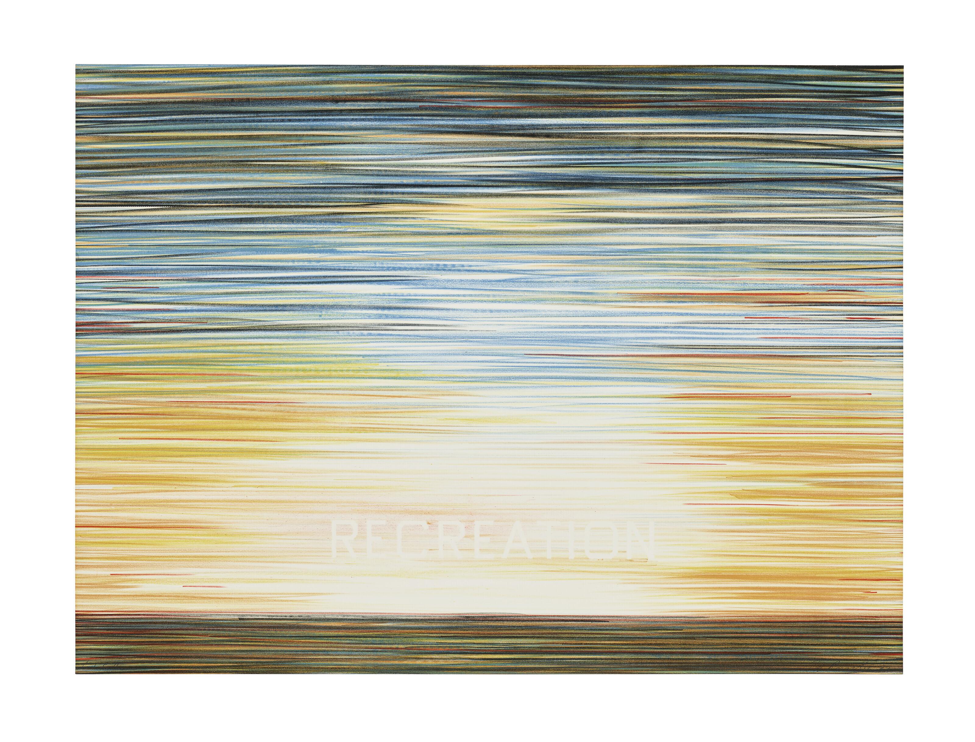 Edward Ruscha - It\'s Recreational, from World Series