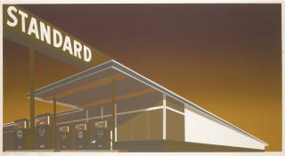 Edward Ruscha - Mocha Standard (Walker Art Center 30)