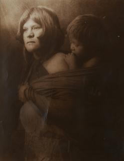 Edward S. Curtis - A Hopi Mother