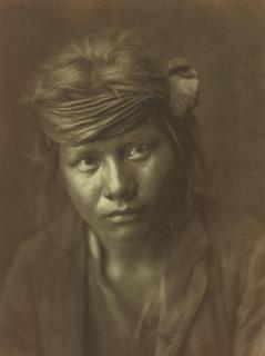 Edward S. Curtis - A Son of the Desert - Navaho (from Volume I of \'The North American Indian\')