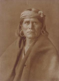 Edward S. Curtis - A Walpi Man, 1921