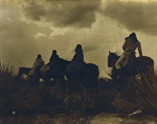 Edward S. Curtis - Before The Storm (Apache)