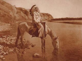Edward S. Curtis - Bow River- Blackfoot, 1926