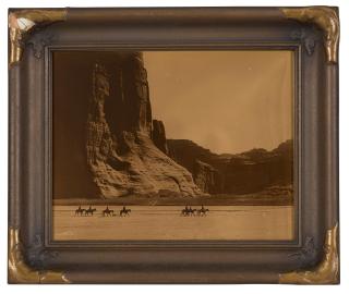 Edward S. Curtis - Cañon de Chelley, Navajo