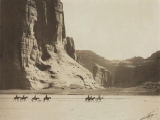 Edward S. Curtis - Cañon de Chelly, 1904