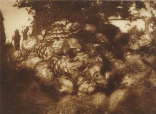 Edward S. Curtis - Mescal - Apache, 1906; Cheyenne Footwear, 1927; and A Middle Mesa Albino, 1921