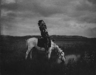 Edward S. Curtis - Oasis in the Badlands