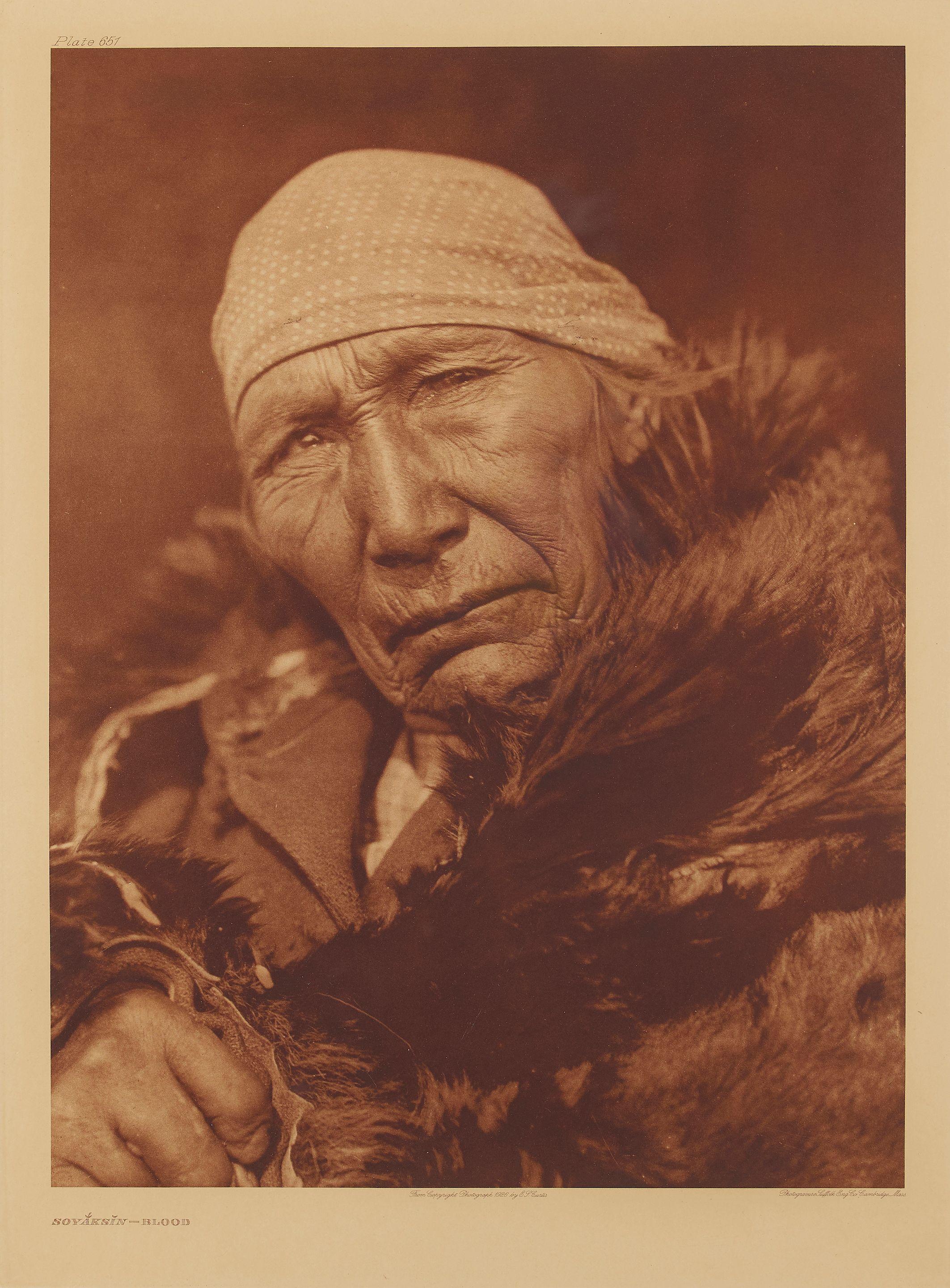 Edward S. Curtis - Soyaksin - Blood