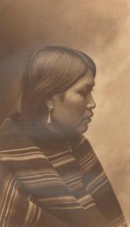 Edward S. Curtis - Squaxon Matron (Plate 307 from \'The North American Indian\')