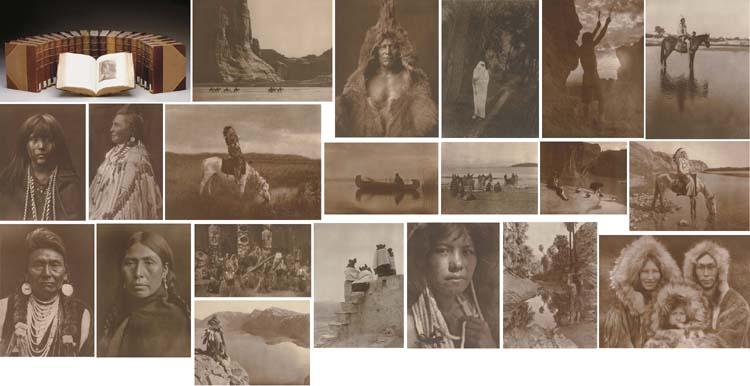 Edward S. Curtis - The North American Indian, Portfolios 1-20; and Volumes 1-20