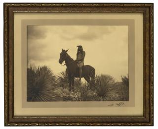 Edward S. Curtis - The Scout, Apache