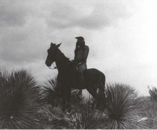 Edward S. Curtis - The Scout, Apache