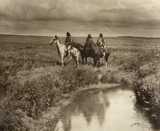 Edward S. Curtis - Three chiefs 1900