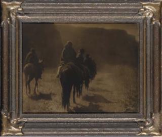 Edward S. Curtis - Vanishing Race, Navaho, 1904