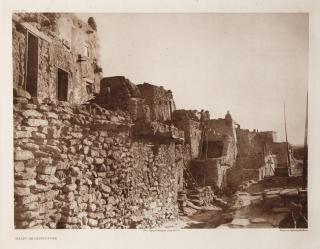Edward S. Curtis - Walpi Architecture; Shrine of Yellow Cloud Man on Tsikúmu Pi - Tewa; Hawika (B), 1925; Firing Pottery, 1921; Peeling Pumpkins-Wichita, 1927; and A Load of Wood