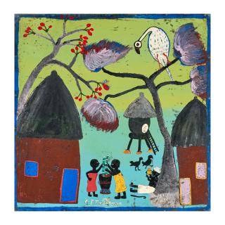 Edward Saidi Tingatinga - Sans titre