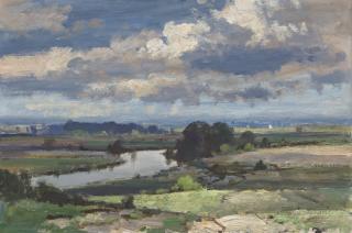 Edward Seago, R.W.S., R.B.A. - A Norfolk River
