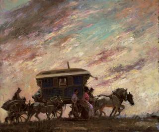 Edward Seago, R.W.S., R.B.A. - An upland road