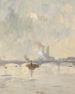 Edward Seago, R.W.S. - Battersea Bridge