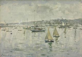 Edward Seago, R.W.S. - Summer Morning, Cowes