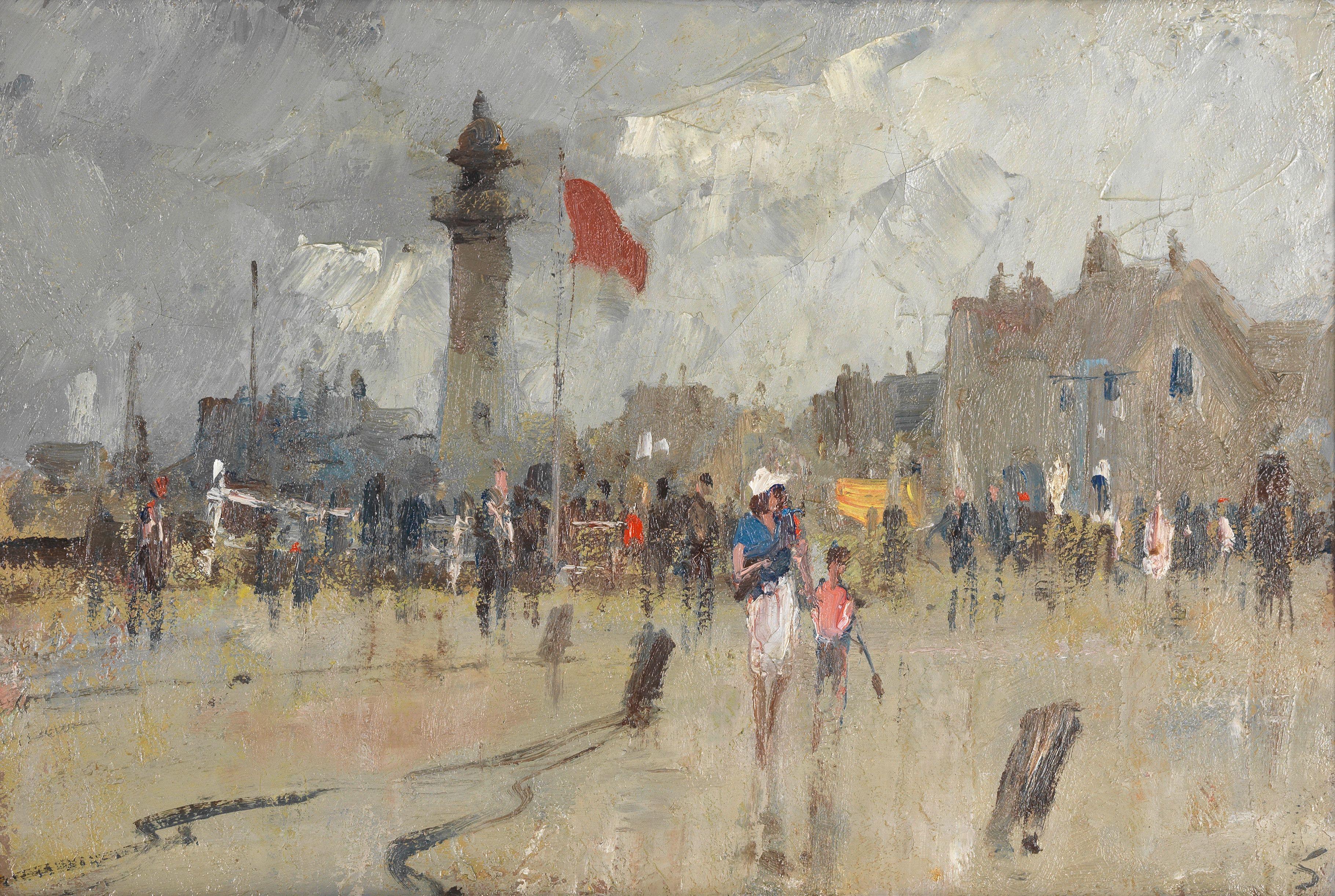 Edward Seago, RWS, RBA - Gorleston, Norfolk